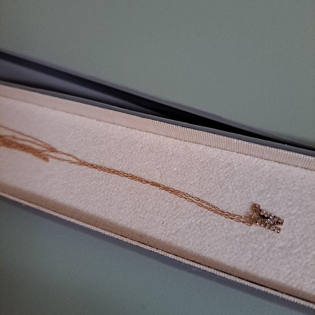 ノジェス ネックレス 18K イニシャル \" n \"