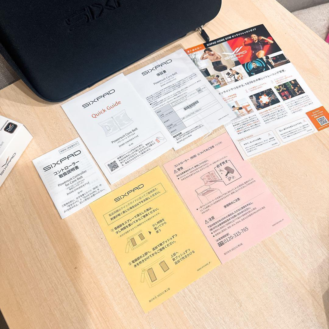 専用商品mihomaxxさん◆ほぼ新品未使用◆SIXPAD シックスパッド