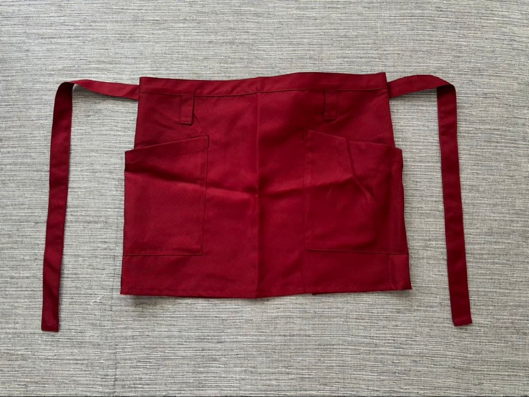 komugi　二部式着物（小紋）和装下着、足袋付き、草履、エプロン✖️2