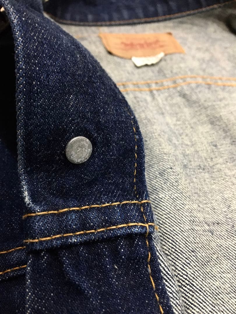 【1.2WASH】真紺 ビッグE 40表記 70505 ビッグサイズ リーバイス