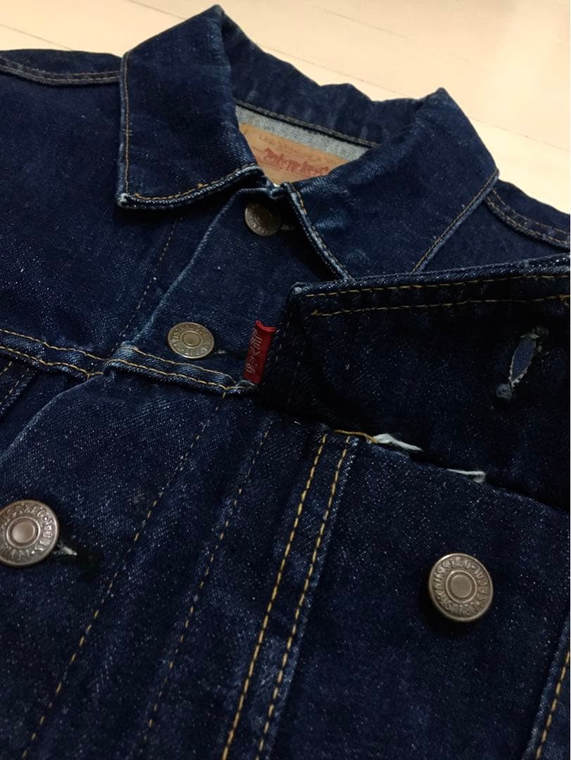 【1.2WASH】真紺 ビッグE 40表記 70505 ビッグサイズ リーバイス