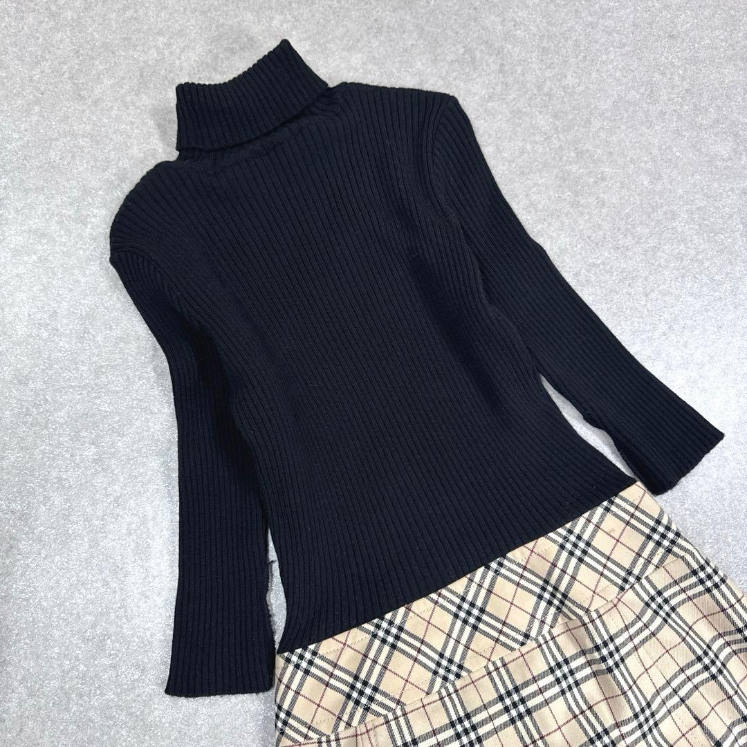 RT-152613　BURBERRYBLUELABELドッキングワンピース