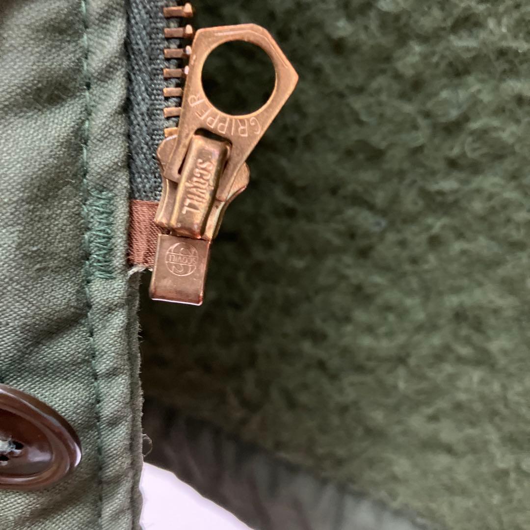 80's ヴィンテージ‼️米軍実物 USNAVY A-2 デッキジャケット 内ボア