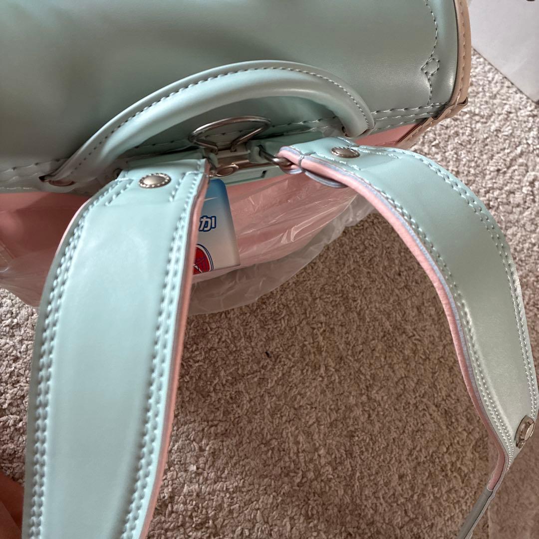 新品フィットちゃん　ランドセル　ブルー女の子