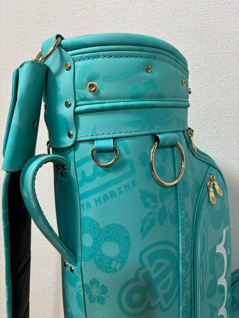 ムータマリン muta marine総柄ジャガード キャスター付きキャディバッグ