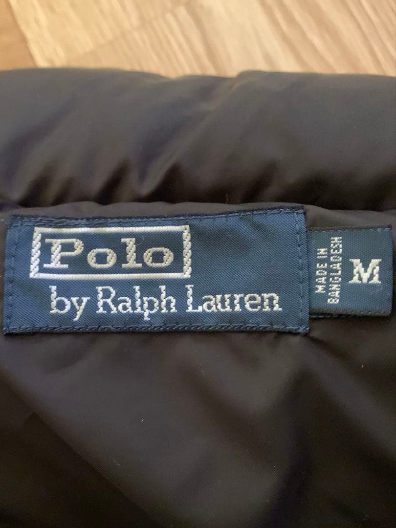 さ*ー様 【美品】90s’ ポロラルフローレン ダウンジャケット スミクロ Mサ