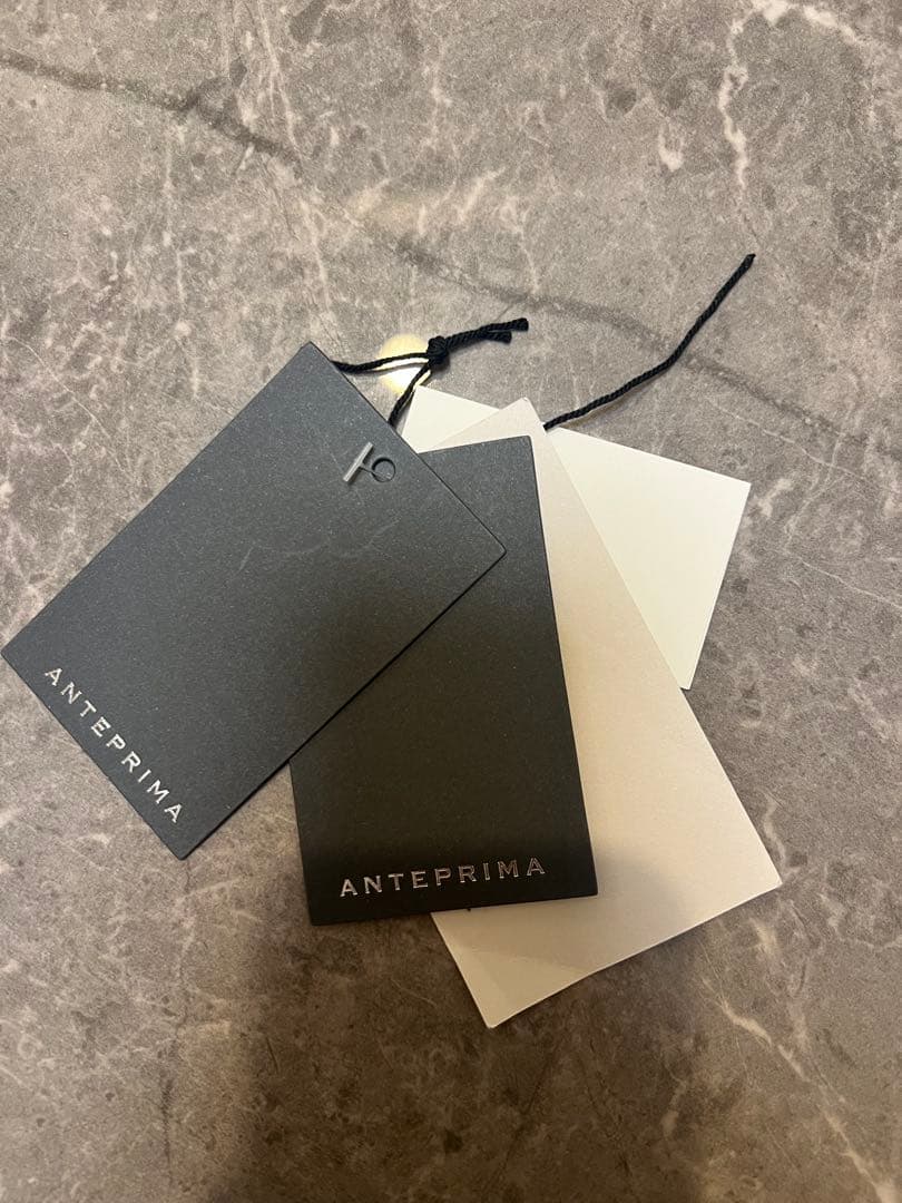 美品　ANTEPRIMA ペルラ グリッター/スクエア スモール/シルバー