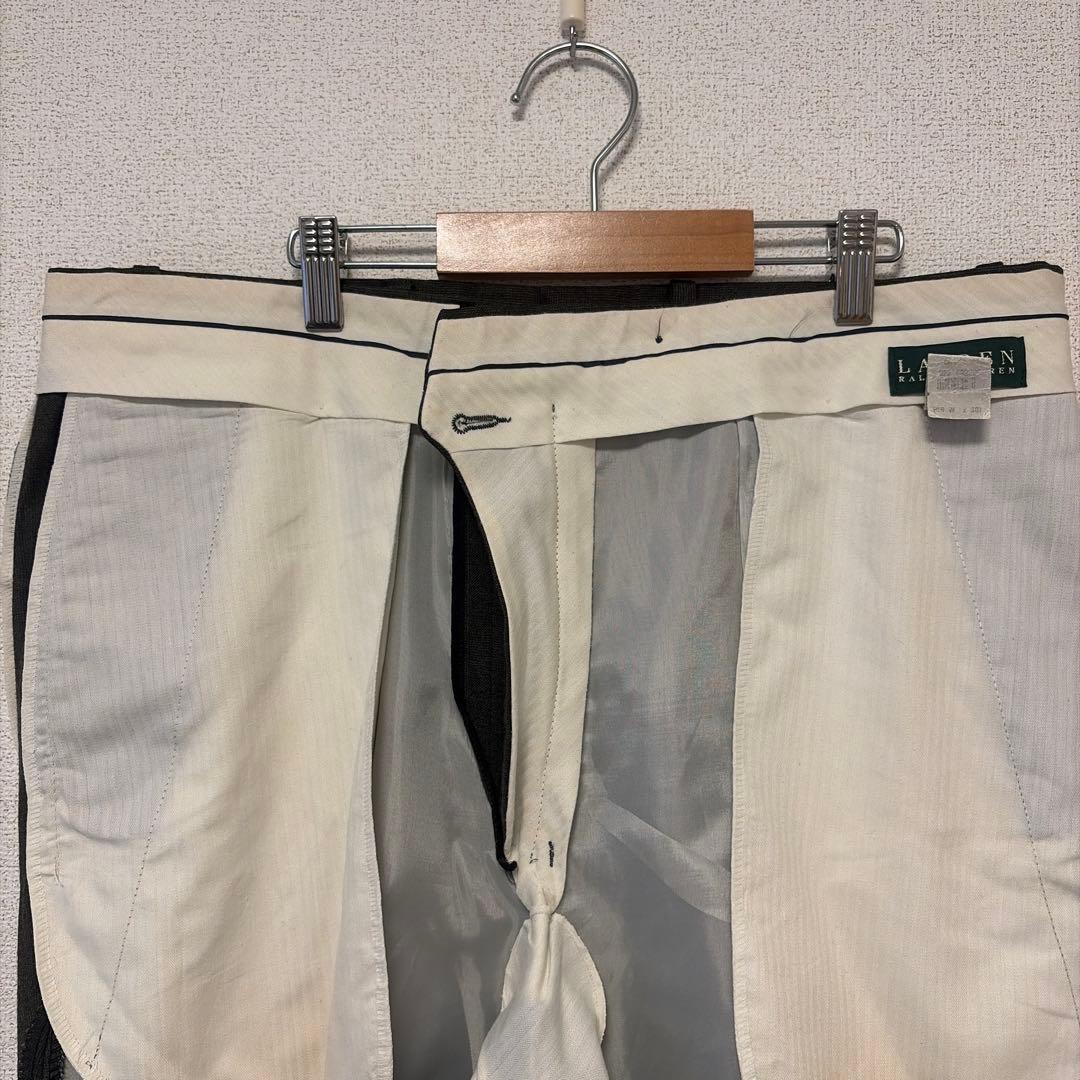 ローレン　ラルフローレン　スラックス　パンツ　ツータック
