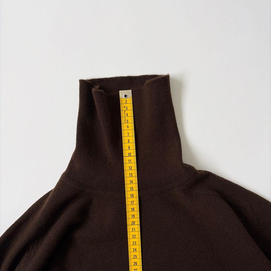 70-80s スコットランド製 プリングル タートルネック カシミアセーター