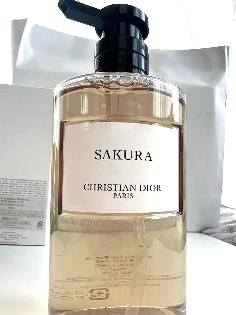 【新品未使用】Christian Dior SAKURA ハンド&ボディーソープ