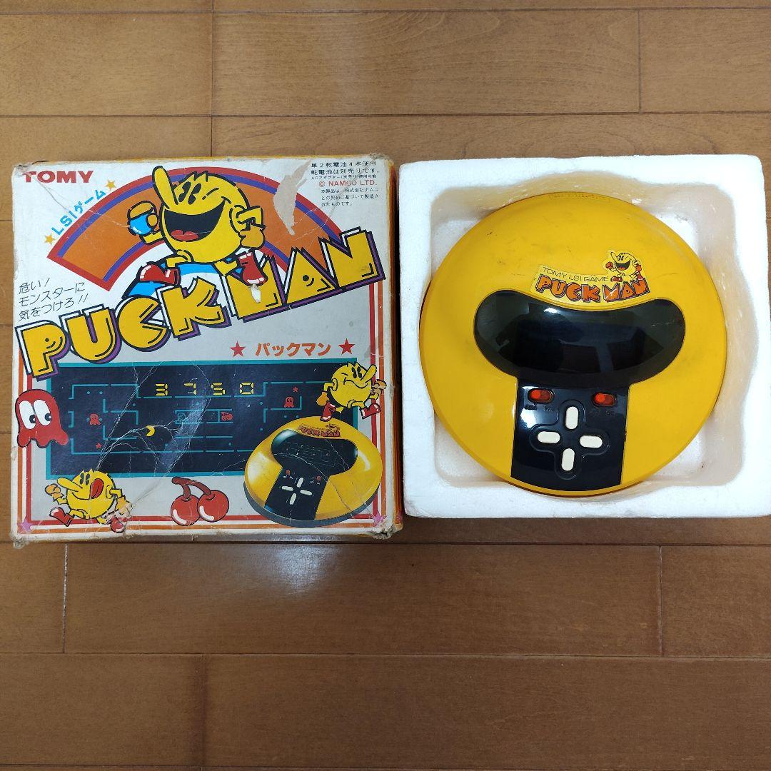 TOMY パックマン レトロゲーム　作動確認済　LSIゲーム