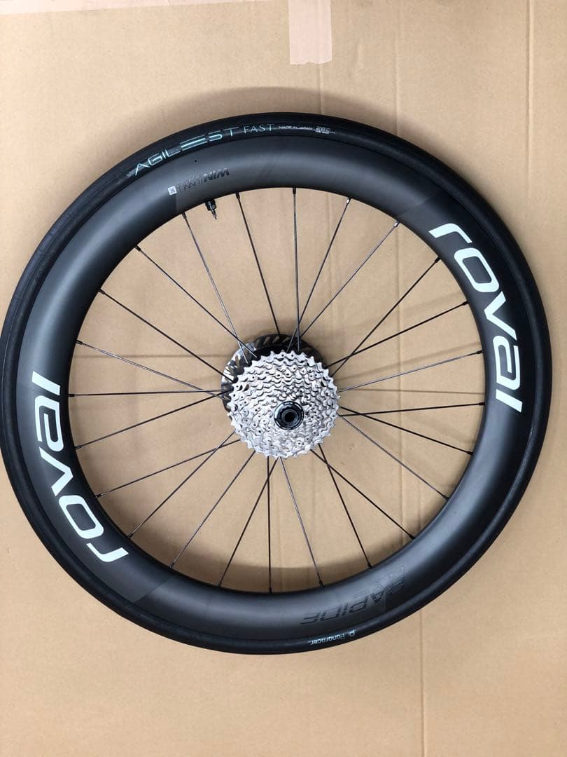 Roval Rapide CLX1 希少ホワイトロゴ前後セット送料無料