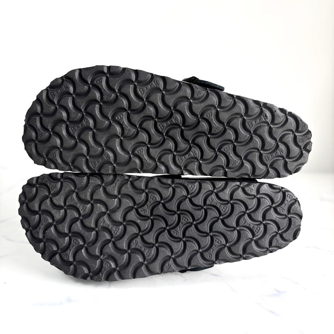 極美品 ビルケンシュトック 41 エクスクイジット ボストン レザー ブラック