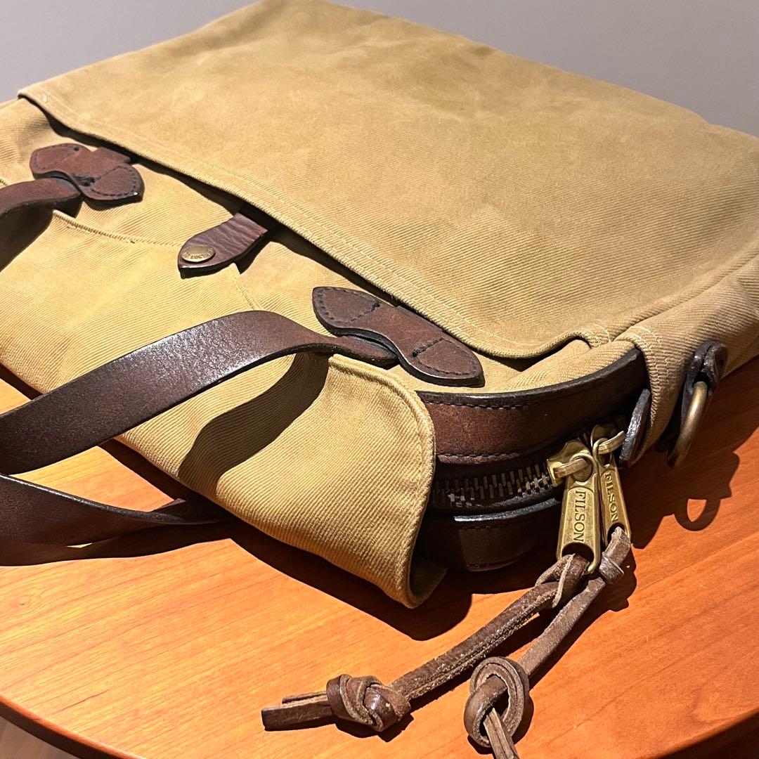 FILSON 256 TAN USA製 オリジナルブリーフケース タン