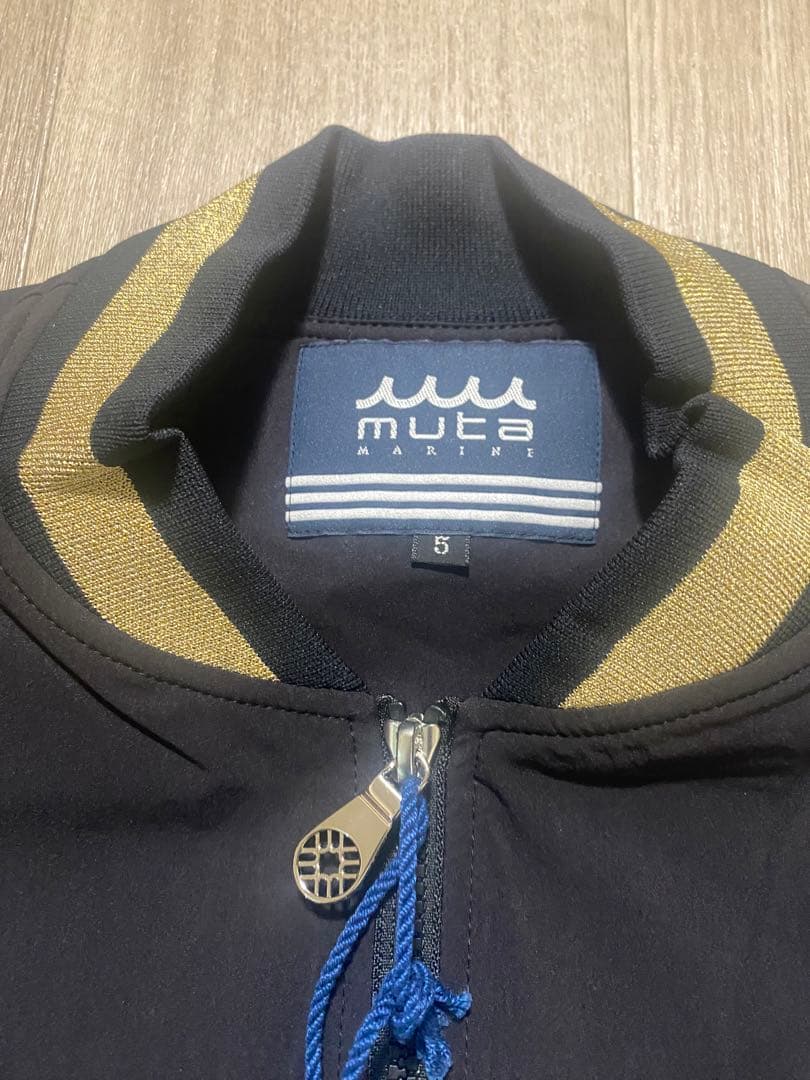 新品　未使用　ムータマリン　ゴルフ　ジャンバー　黒　サイズ5 M L メンズ