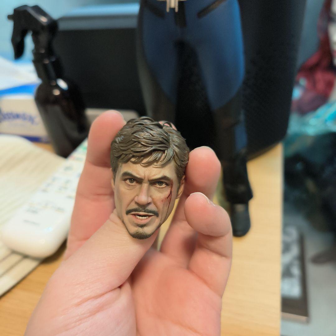 アイアンマン トニーカスタマイズ ホットトイズスーツアップ マーク5用