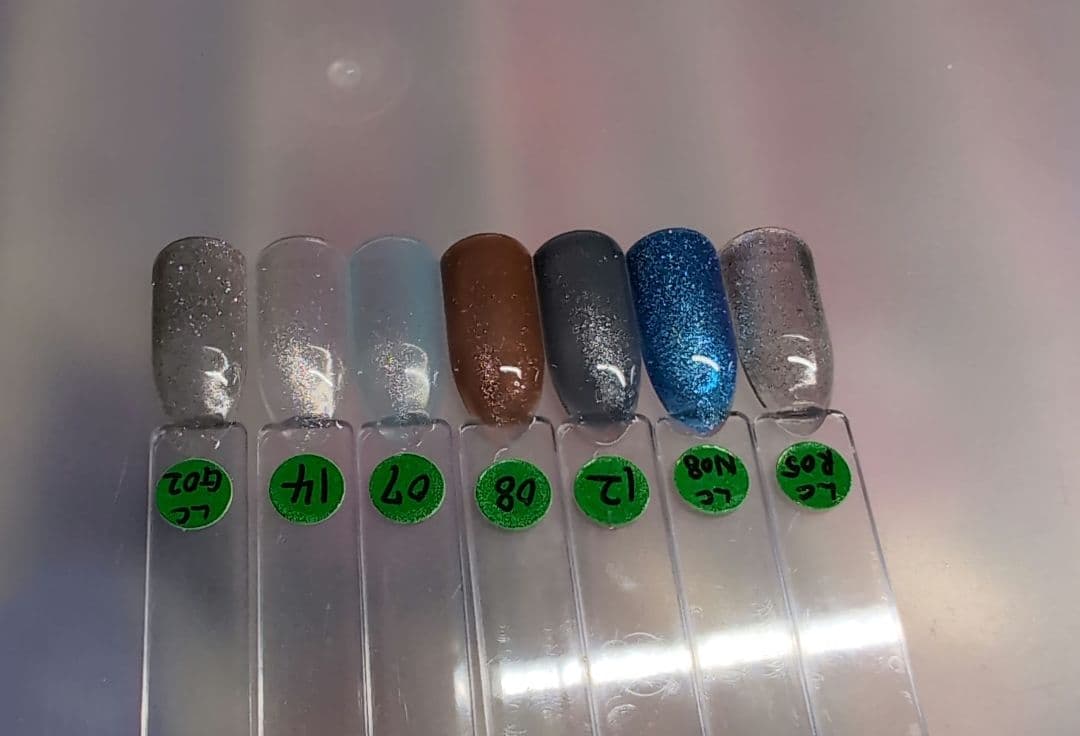 まとめ売り 37色ラメジェル マグネットジェル サンプル付 ジェルネイルセット