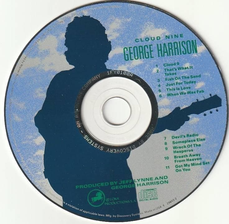 e Harrison　Cloud Nine　貴重 ピクチャー盤 CD