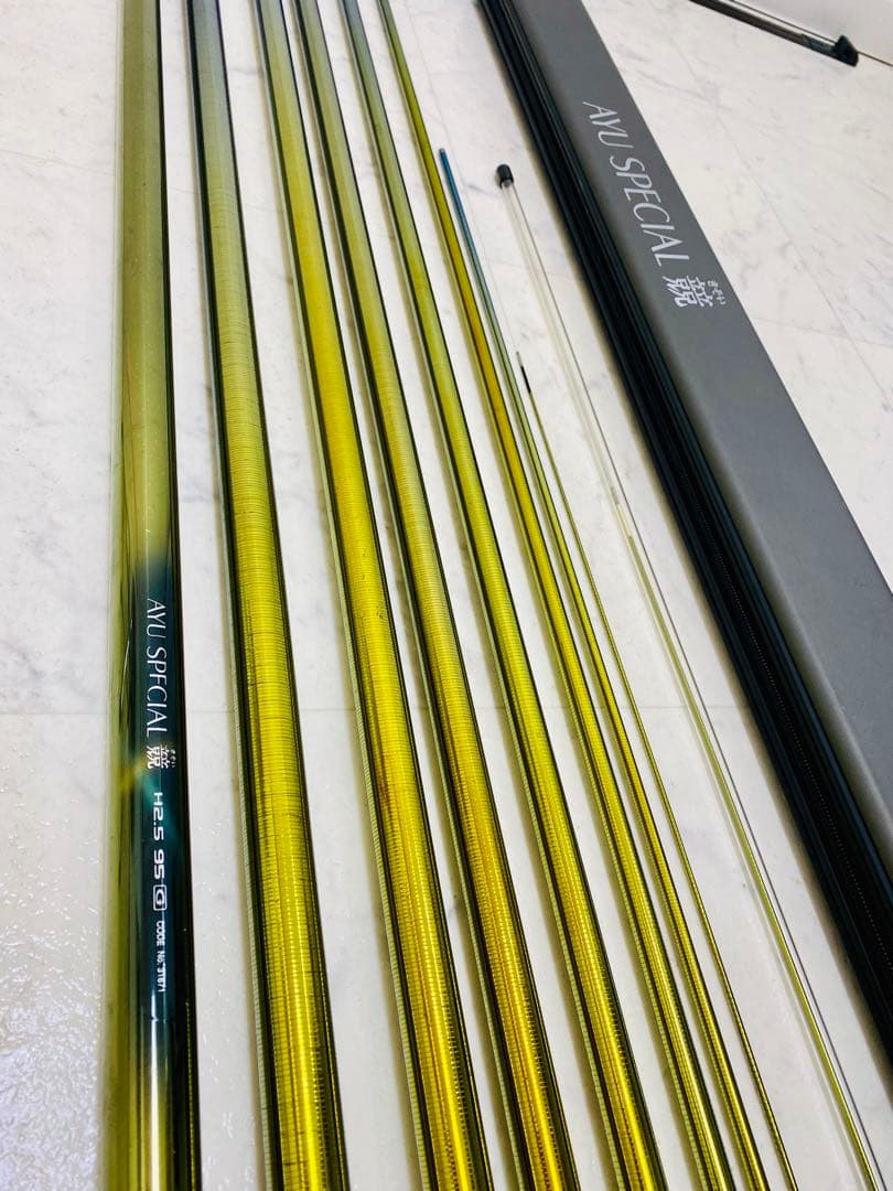 美品！SHIMANO AYUSPECIAL 〝競〟鮎竿