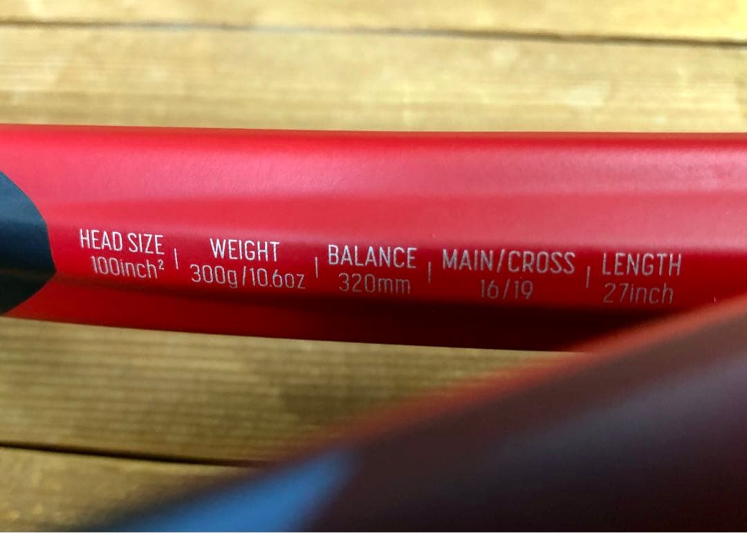 YONEX VCORE 100 G1 ＋ PTGF黒