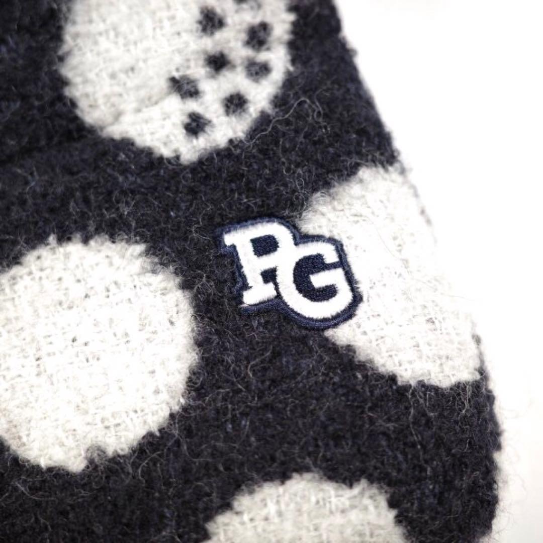 【PEARLY GATES】秋冬 ドット柄 THERMOLITE スカート0番S