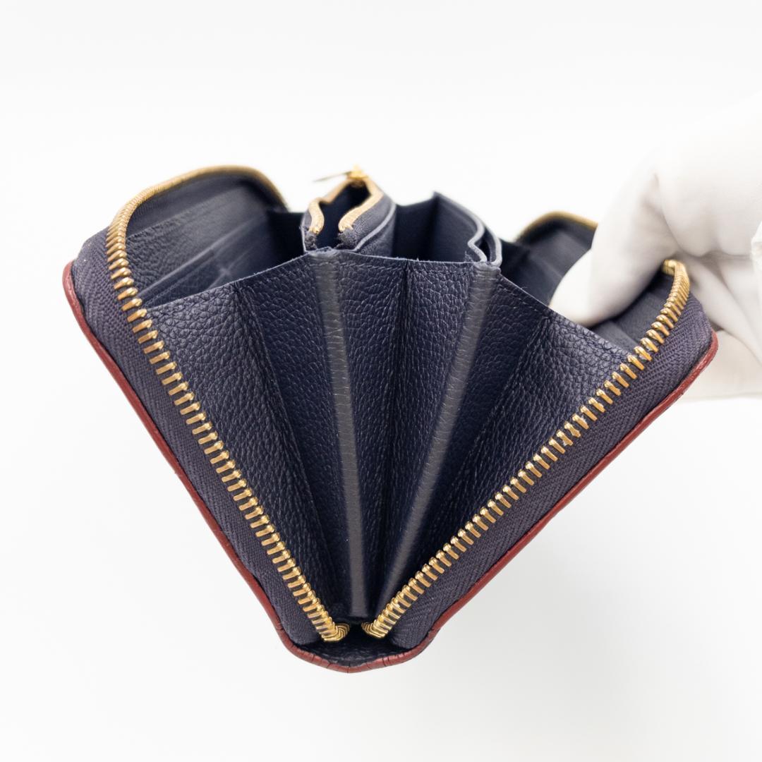 【美品】ルイヴィトン モノグラム アンプラント 新型 ジッピーウォレット 長財布