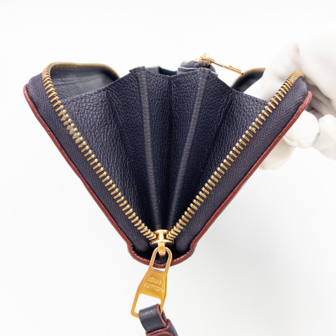 【美品】ルイヴィトン モノグラム アンプラント 新型 ジッピーウォレット 長財布