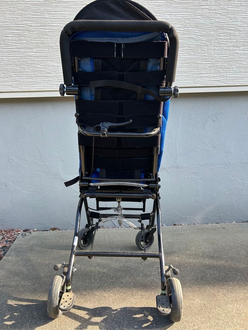 お値下げ！障害児　姿勢保持機能付ティルトバギー　ミニョン Sサイズ　有薗製作所