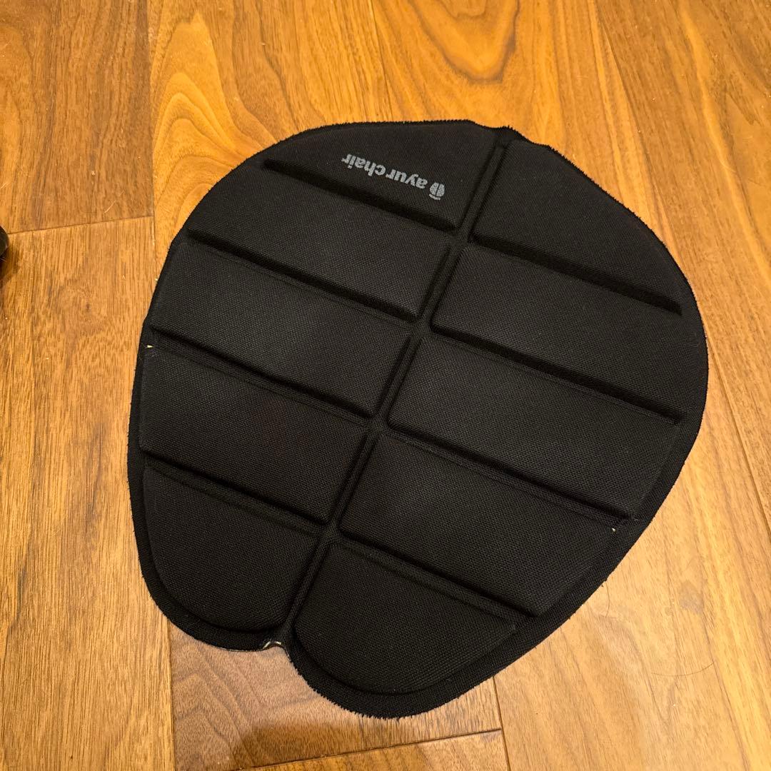 アーユルチェア　オクトパス　ブラック　体圧分散マット付