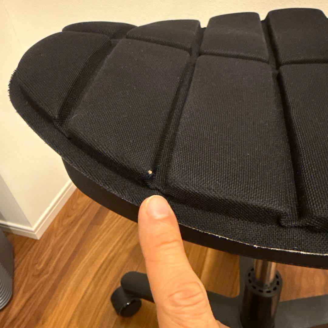 アーユルチェア　オクトパス　ブラック　体圧分散マット付