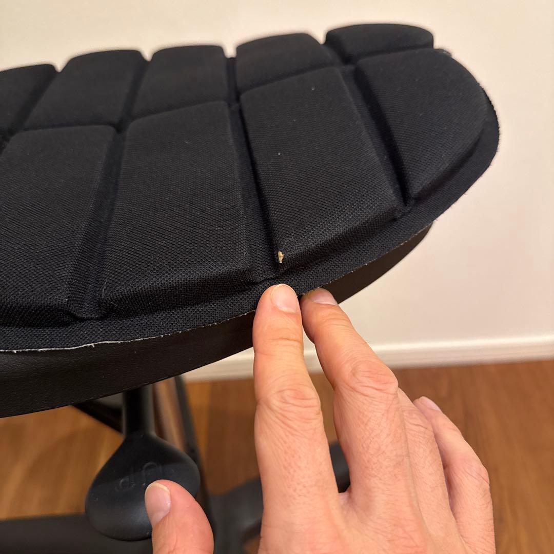 アーユルチェア　オクトパス　ブラック　体圧分散マット付