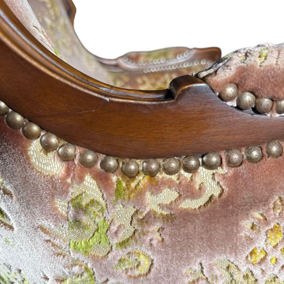 HR385 カリモク DOMANI ルイ15世 ロココ調　猫足 シングル