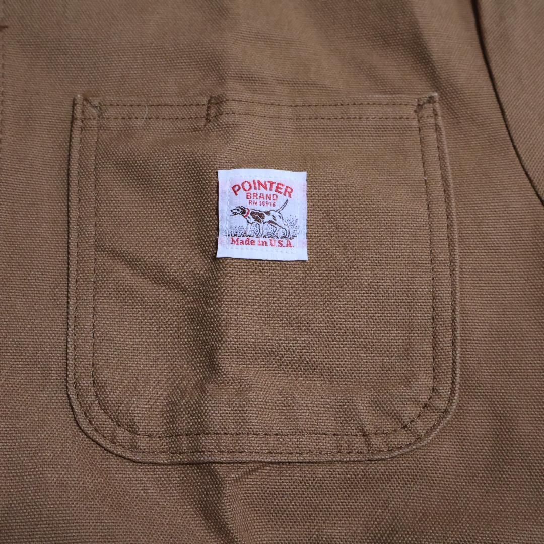 ポインター ダックブラウン カバーオール US-L日本XLサイズ