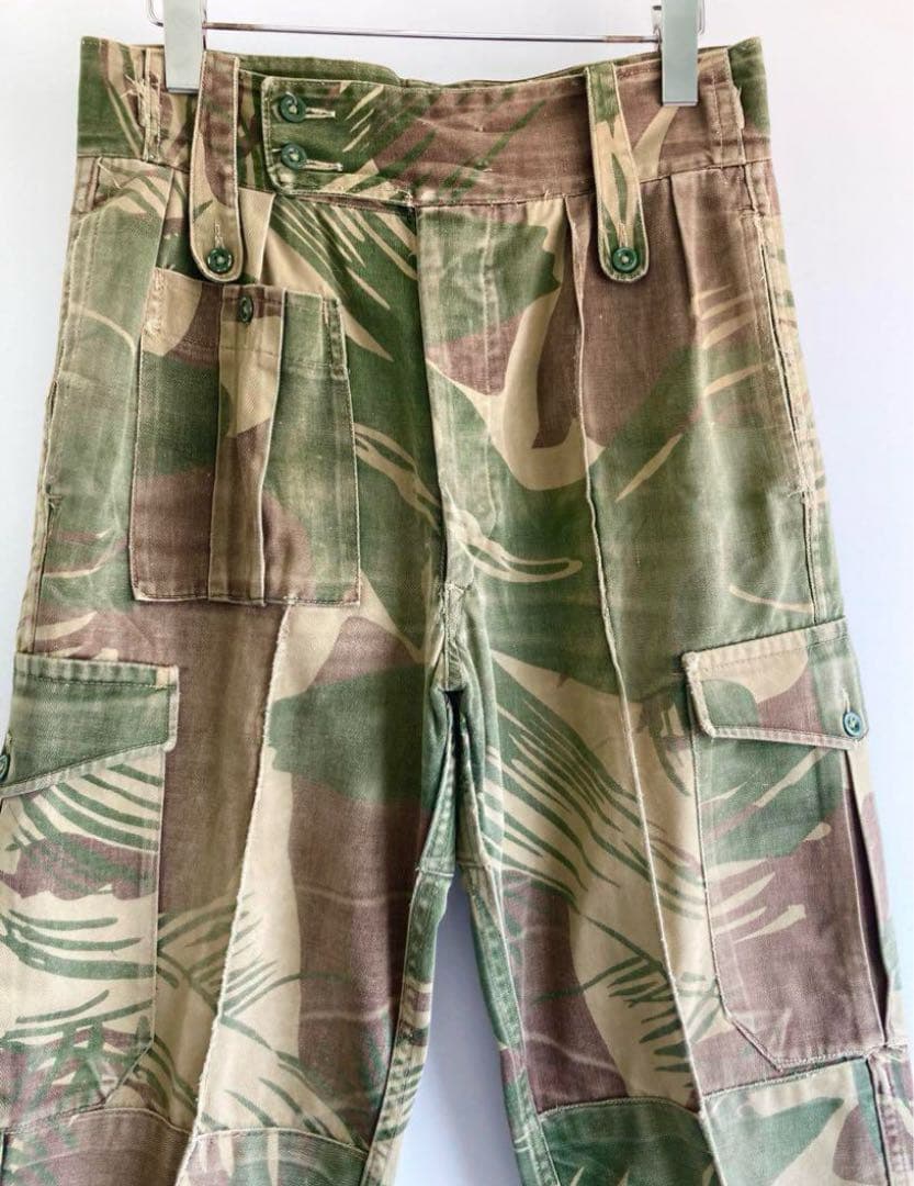 パンツ 60s RHODESIAN ARMY camouflage Trousers