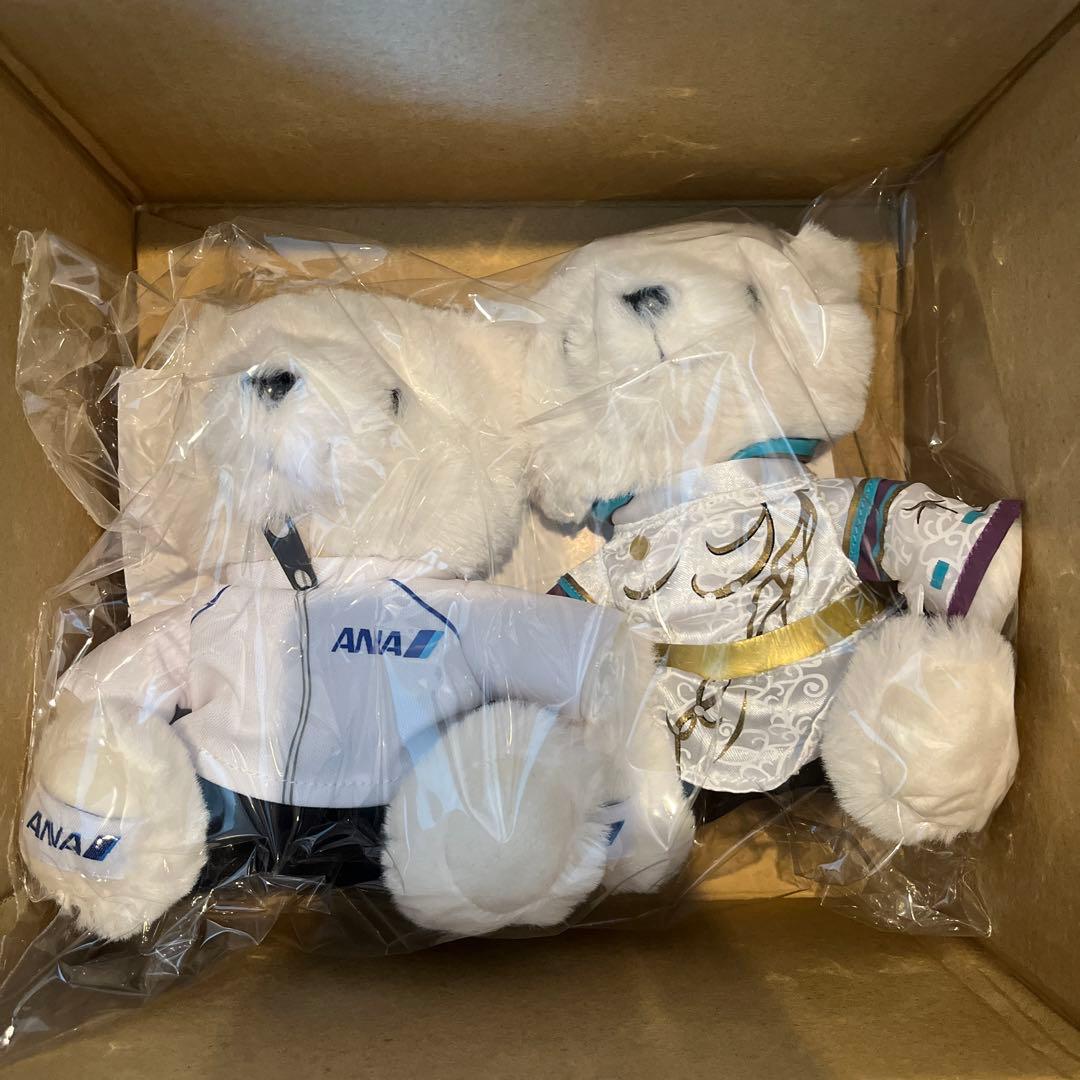 入手困難　新品未使用未開封 ANA フライトベア ぬいぐるみ 羽生結弦
