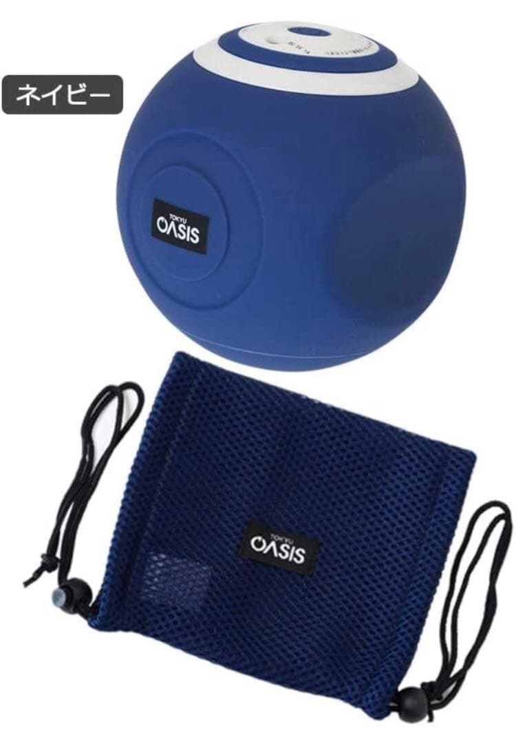 [新品未使用]スタイリーボール　オアシス　東急スポーツ　ネイビー　フィットネス