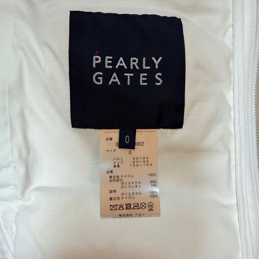 mai　 PEARLY GATES フード付きダウンベスト　０サイズ