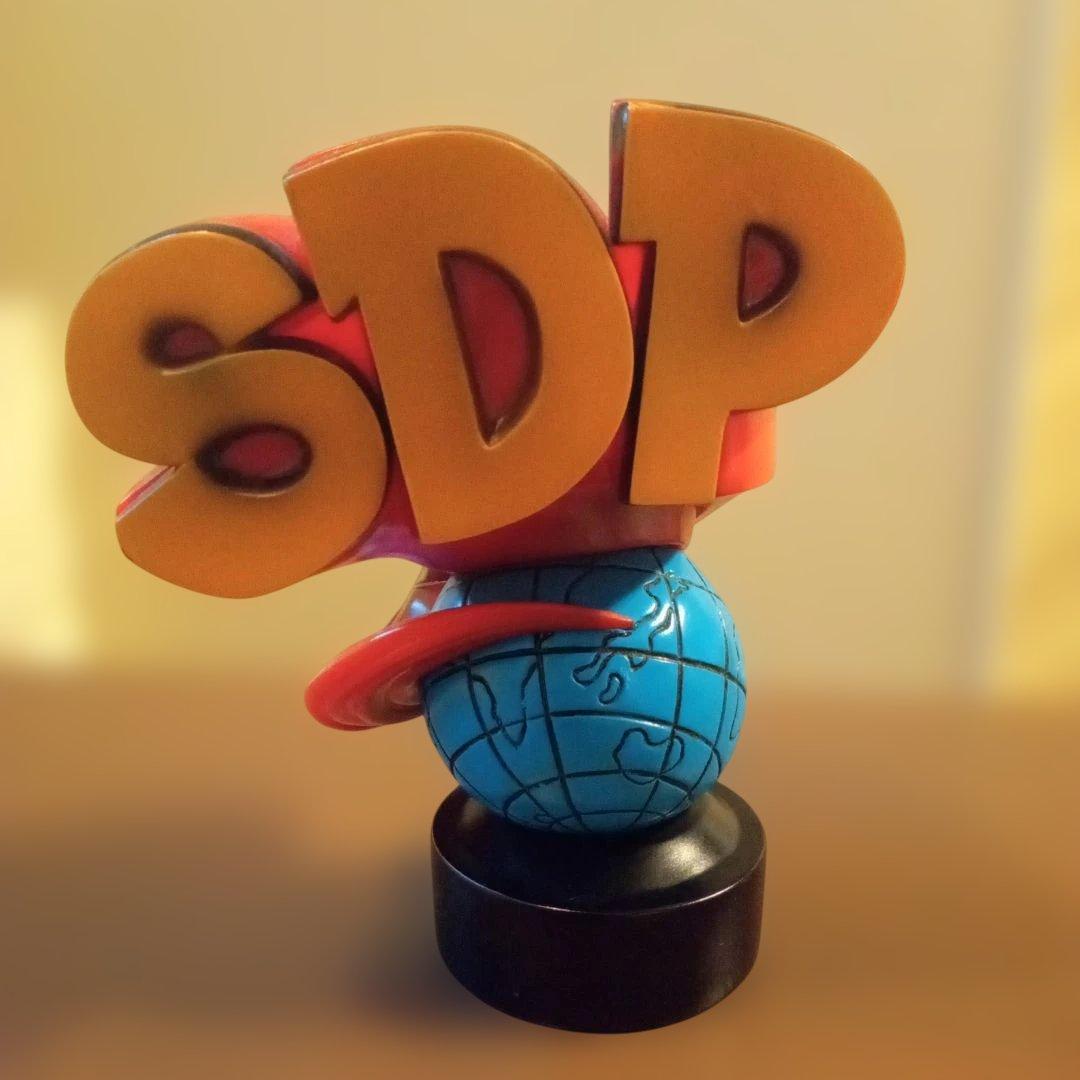 スチャダラパー ソフビ SDP フィギュア ロゴマーク 3D