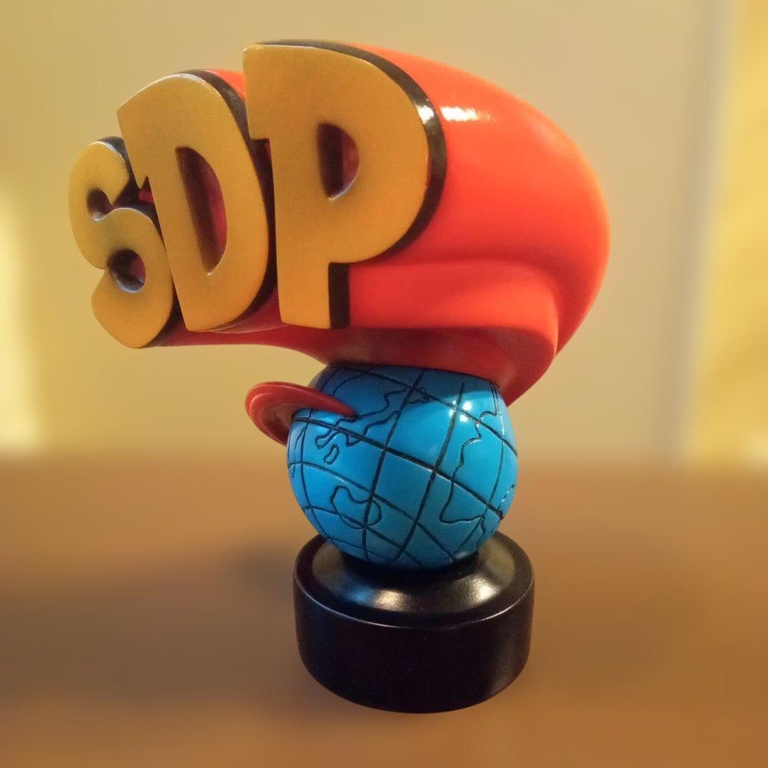 スチャダラパー ソフビ SDP フィギュア ロゴマーク 3D