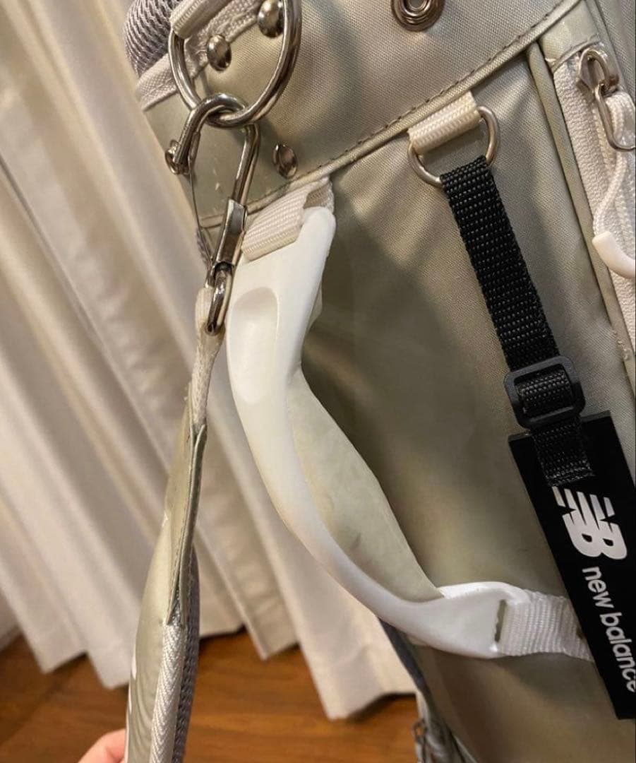 NEW BALANCE シルバー キャディバッグ