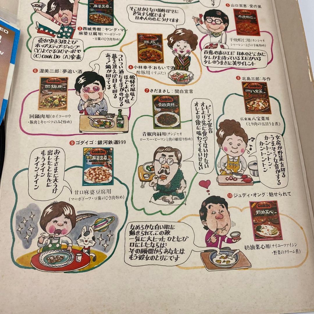 1980年 味の素 当選品 クックドゥ 黒柳徹子 ベスト10 レコード