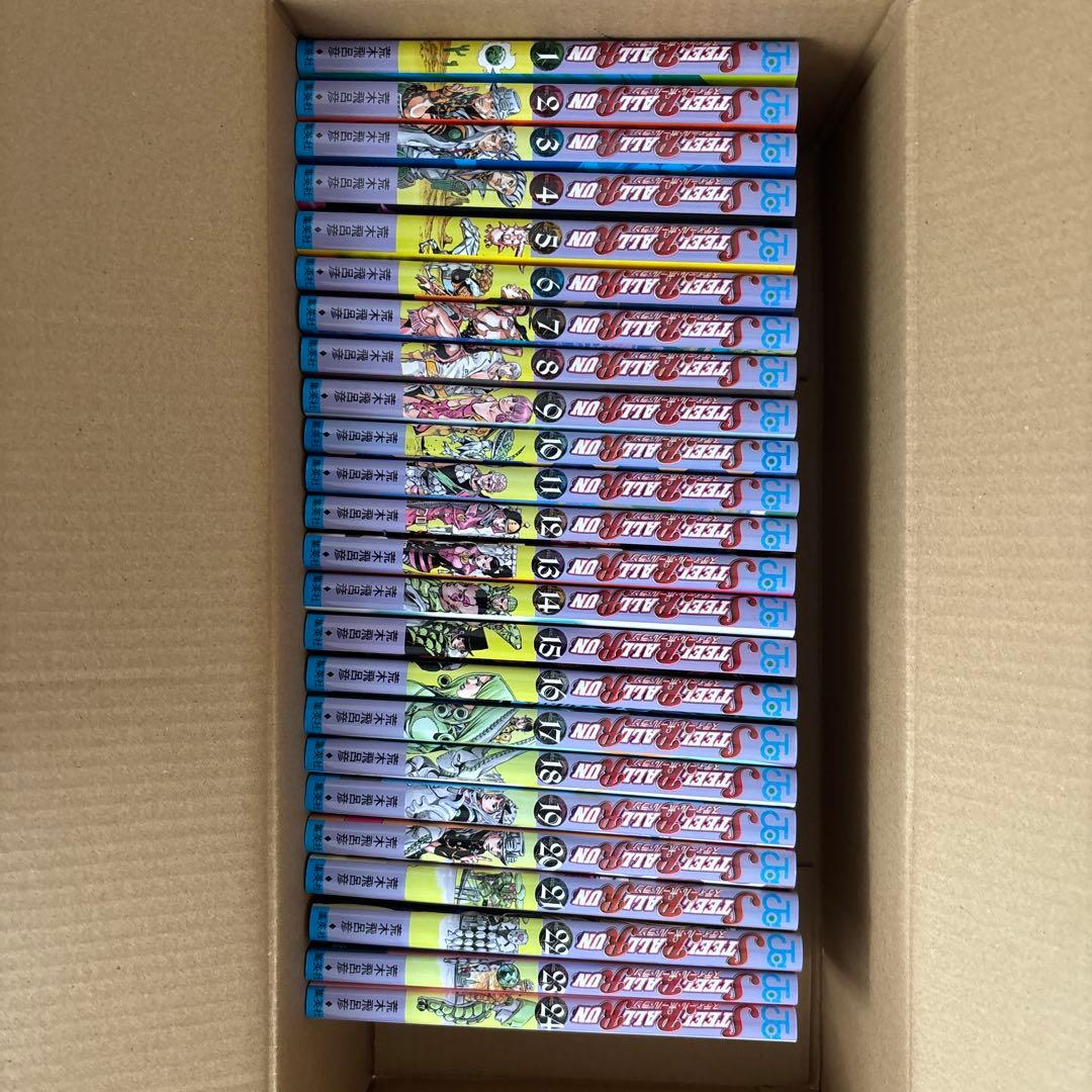 ジョジョの奇妙な冒険スティールボールラン24巻全巻セット