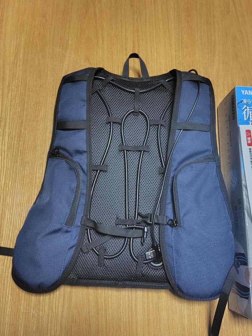 山善 水冷服 水冷ベスト ダイレクトクール 2025年モデル 熱中症対策 外仕事