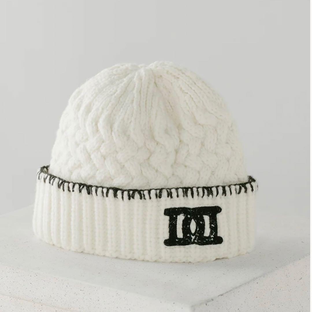 darich DDロゴバスケットニットビーニー WHT 新品未開封