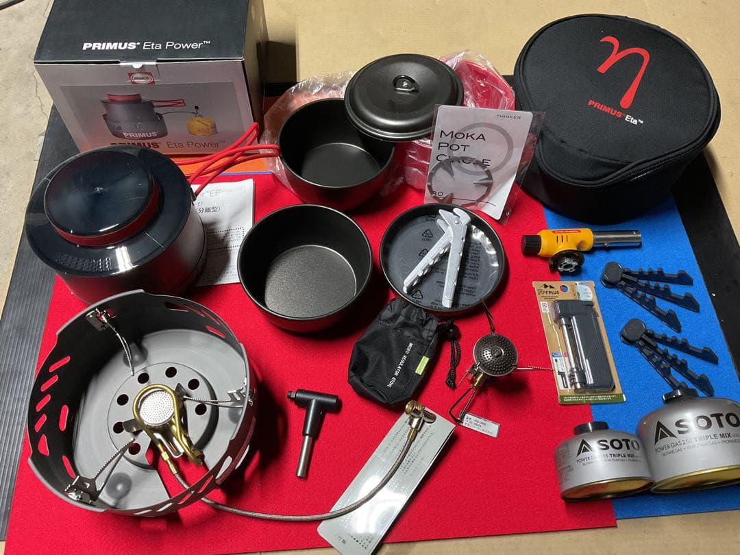 希少品PRIMUS Eta Power EF新品+新品ツンドラ3ミニブラック他