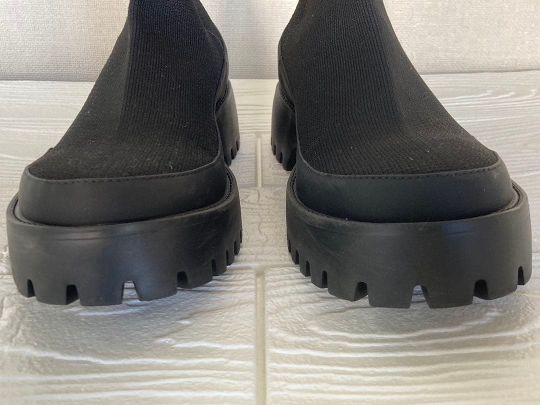 emmiニットブーツ ブラック　24㎝