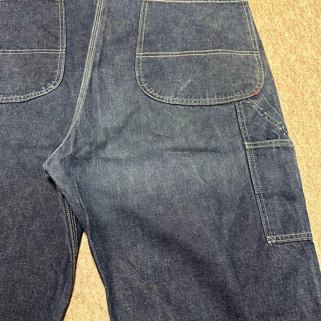 PAYDAY デニムオーバーオール 濃紺 美品 PENNEY'S 50s 60s