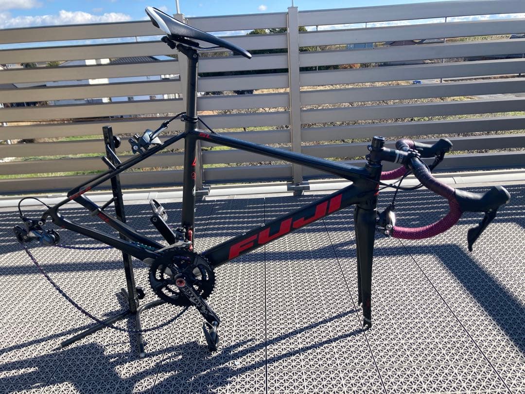 FUJI sl1.1 リムブレーキ完成車(ホイール以外)