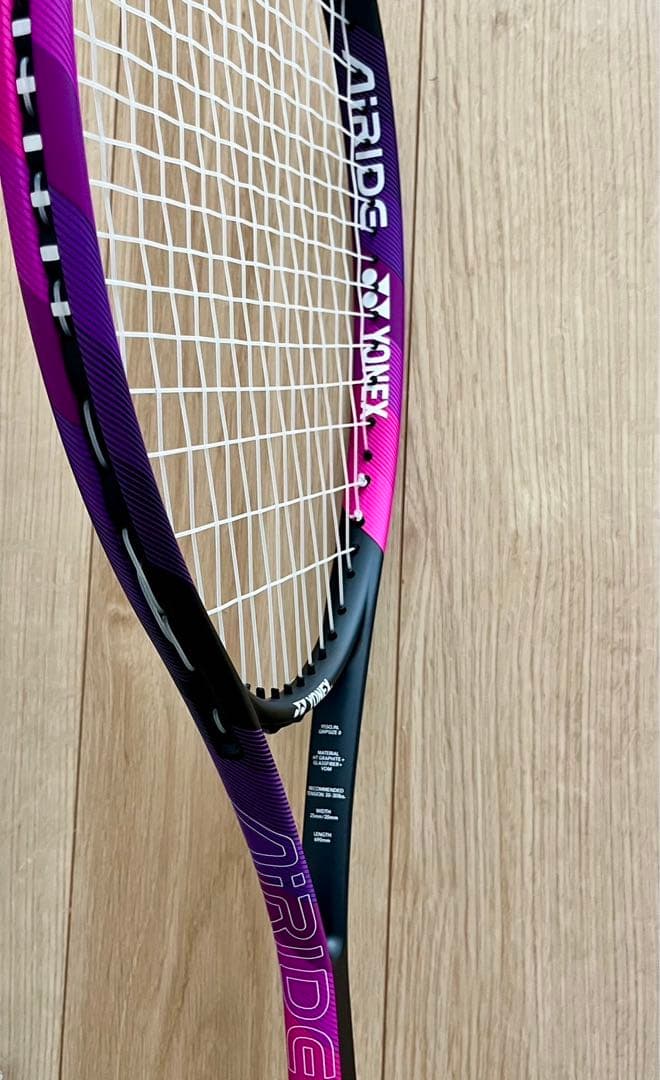 【Mari】YONEX AIRIDIS エアライド軟式テニスラケットセット
