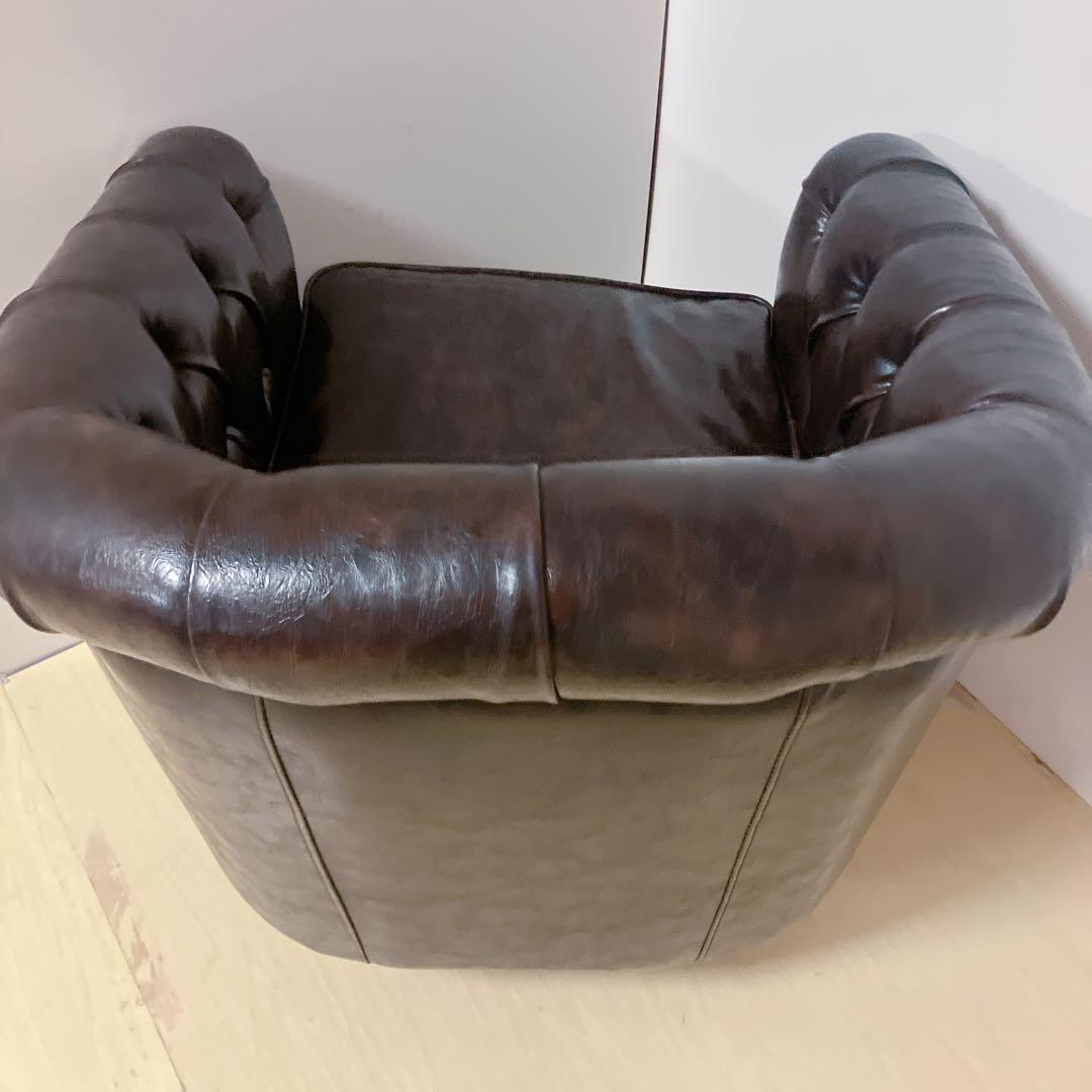 VINCENT ヴィンセント　1人掛け　ソファー　チェア　アンティーク調　PU